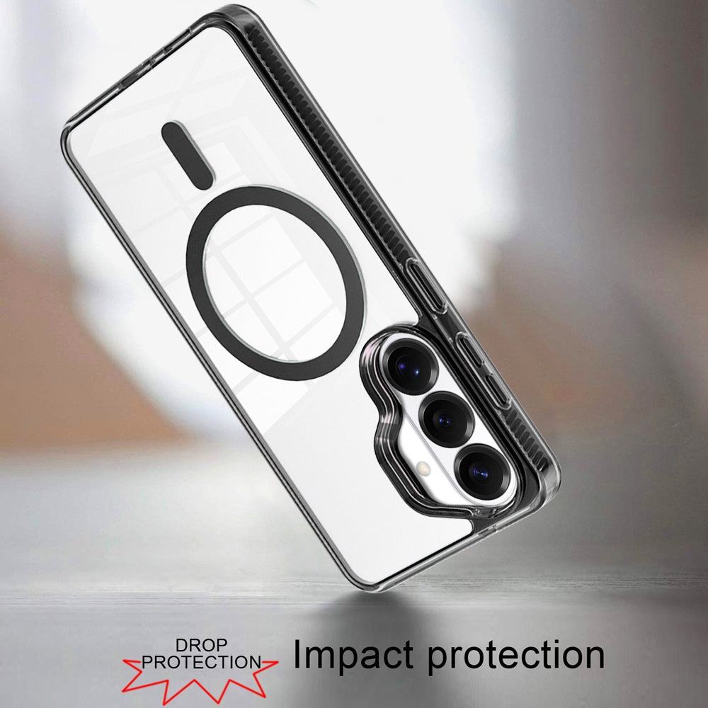 MagSafe Compatible Integrated Technology Clean Transparent Hybrid Armor TPU Frame