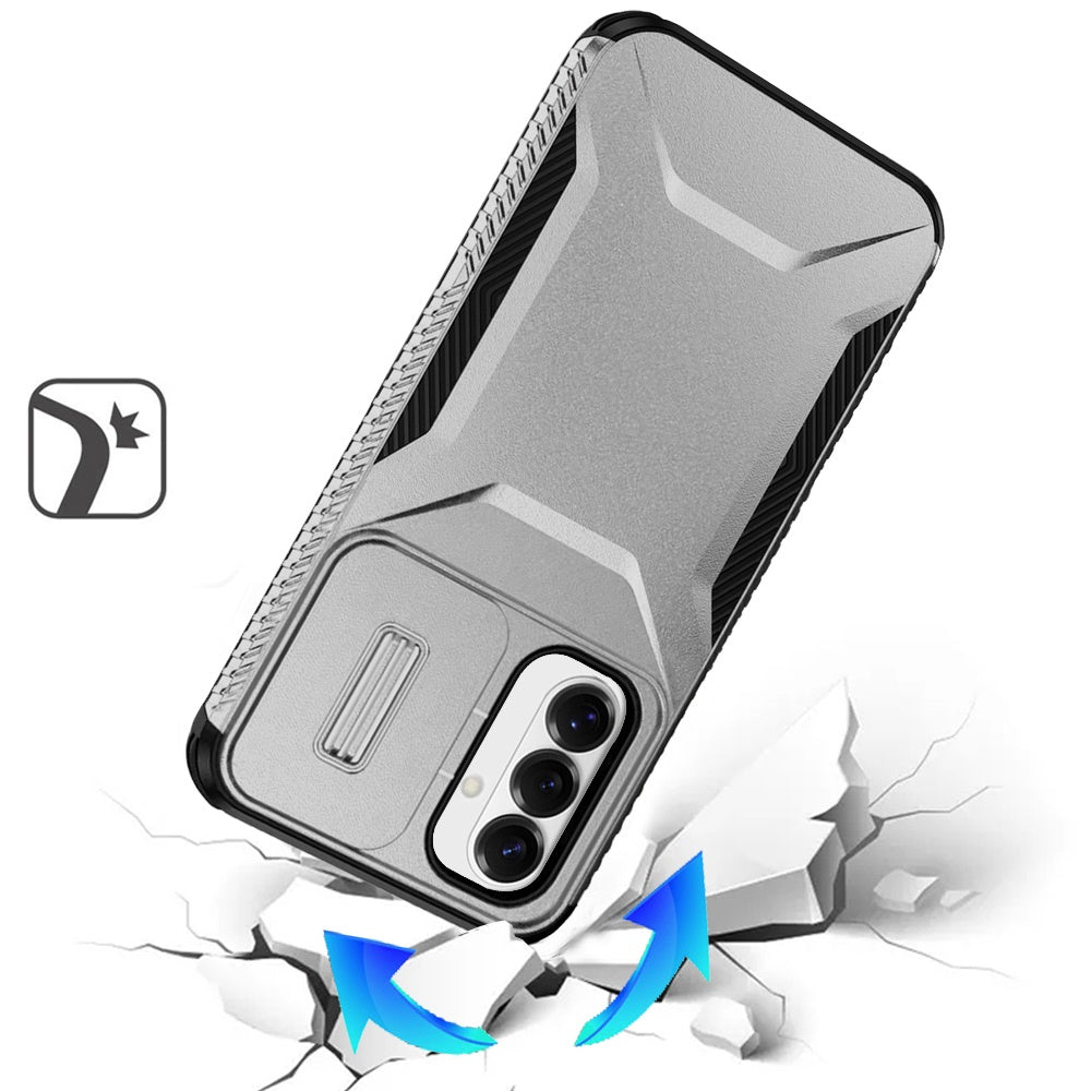 Phone Case for Samsung Galaxy S26 FE /Fan Edition Shockproof Hybrid Rugged Grip Camera Window Guard Window Protective Heavy Duty Slim Textured Design Cover