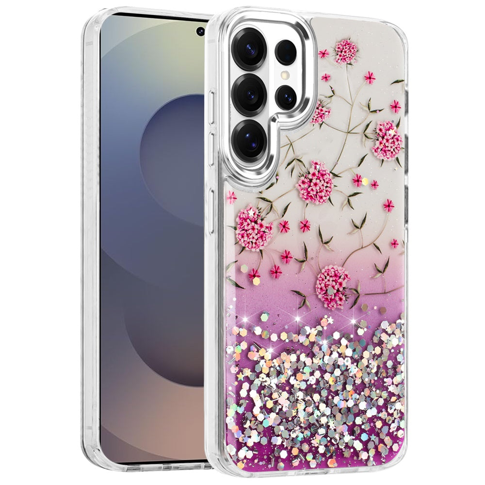 For Samsung Galaxy S26 Ultra Fashion Beautiful Epoxy Design Hybrid Fashion Stylish TPU Protective, Shockproof Hybrid PC Case Cover