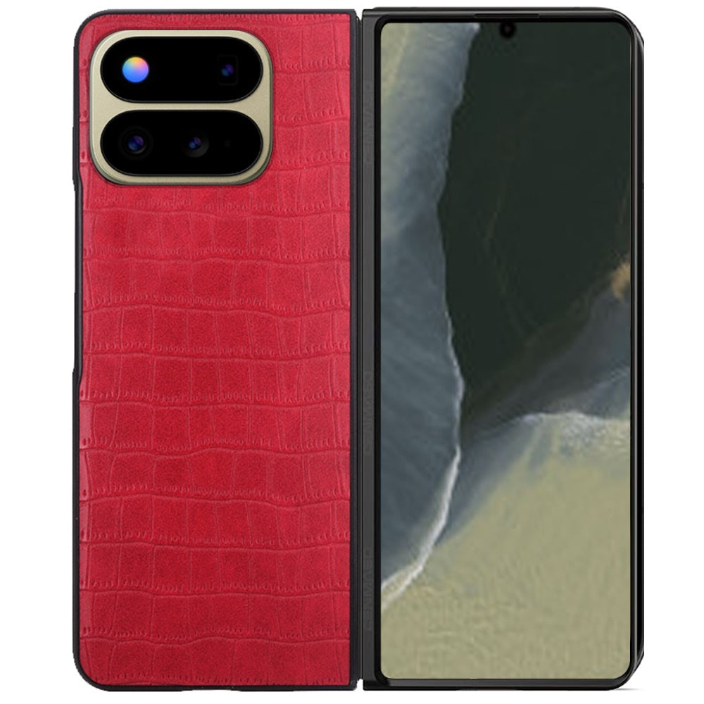 Premium PU Vegan Leather Hard Shell Snap On Slim Fit Hybrid Protective Reinforced Rugged Skin Design