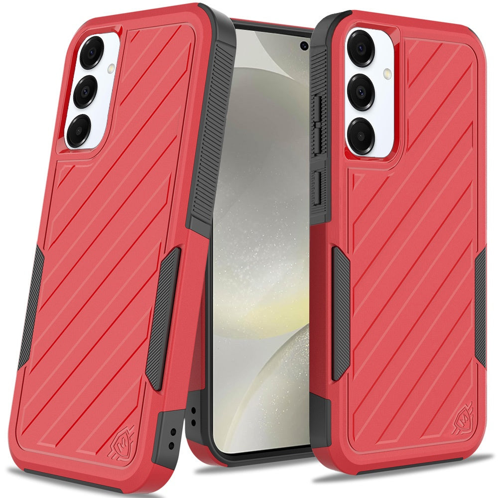 Hybrid lined shockproof dual layer Rugged 2in1 Hard PC & Silicone TPU Non Slip Textured Tough Armor
