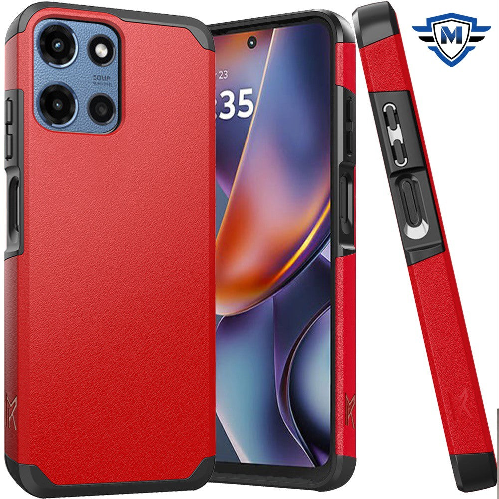For Motorola Moto G 5G 2025 Premium Slim Tough 2in1 Hybrid Case Dual-Layer PC TPU Rubber Armor with Shockproof Protection Case Cover