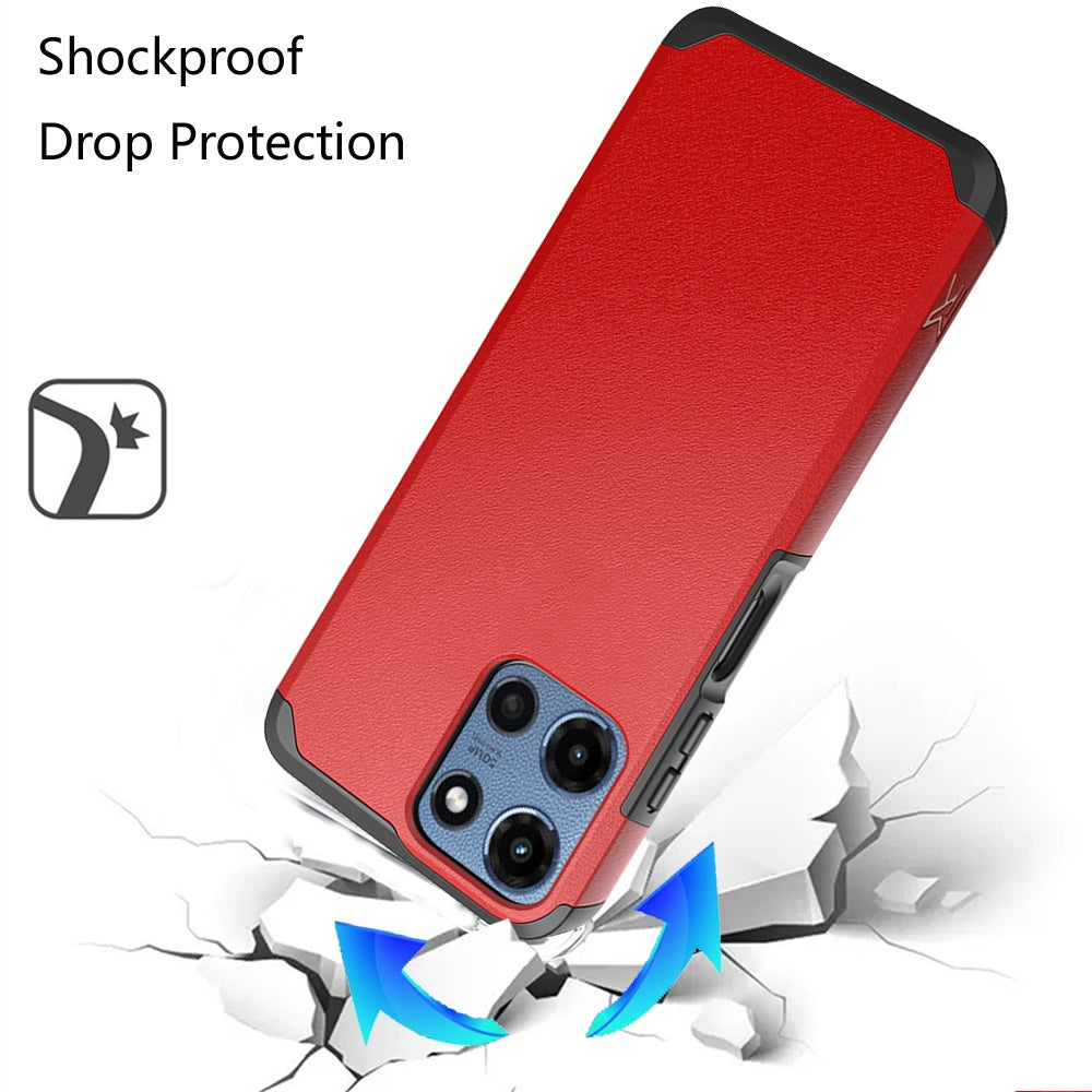 Phone Case for Motorola Moto G Play 5G 2026 Slim Tough Shockproof Heavy Duty Hybrid Armor Anti Slip Durable Grip Dual Layer TPU Protective Hard Shell Cover