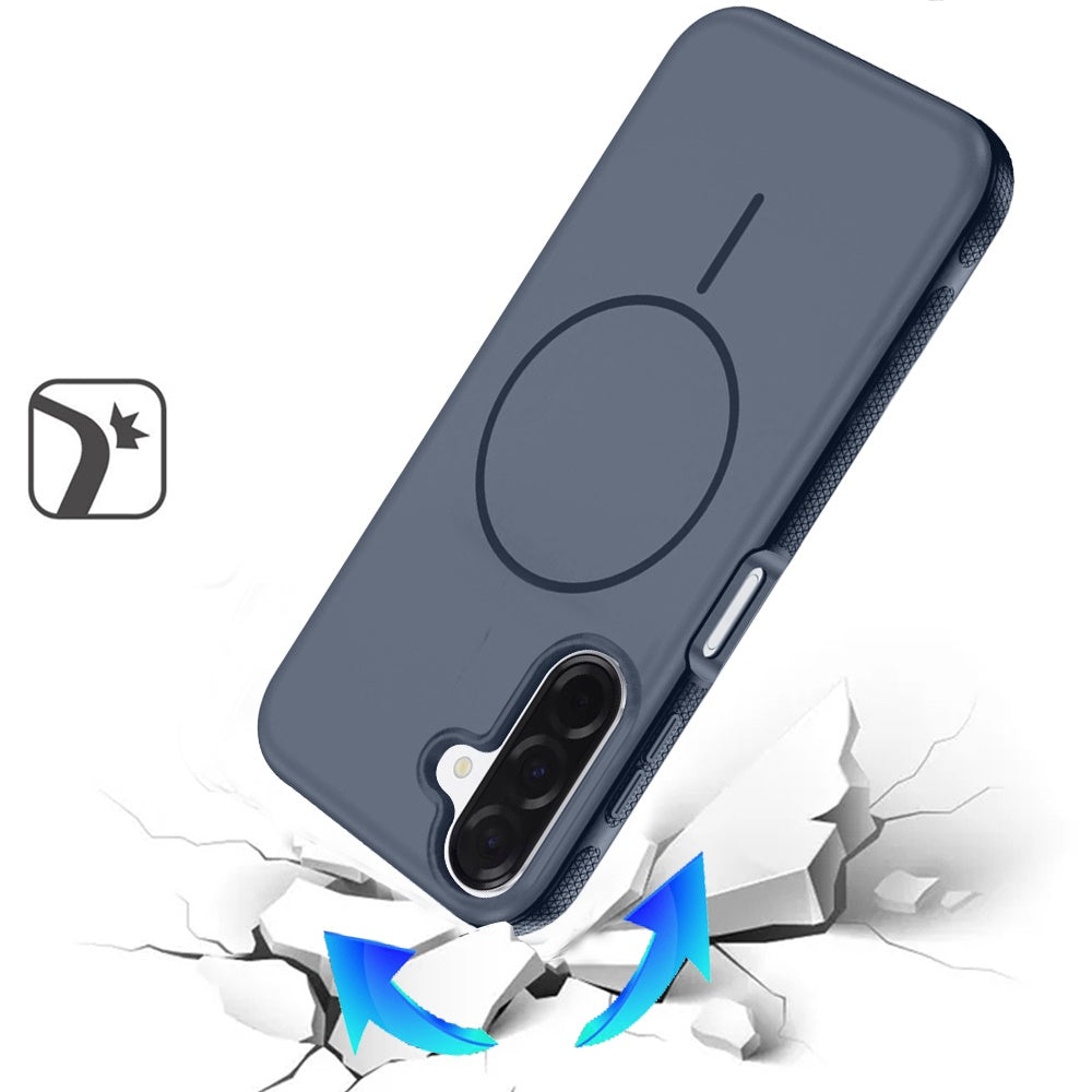 Phone Case for Samsung Galaxy A17 5G Super Magnetic Matte Hybrid Shockproof Thick Protective Durable Grip Anti Scratch Premium Edge Slim Fit Cover