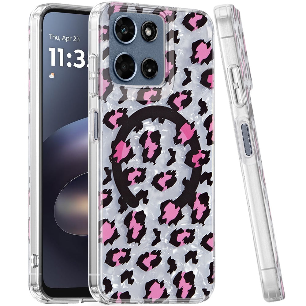 Phone Case for Motorola Moto G 5G 2026/ 2025 Stylish Design Shockproof Magnetic Magsafe Compatible TPU IMD Print Rugged Grip Drop Protection Slim Fashion Cover