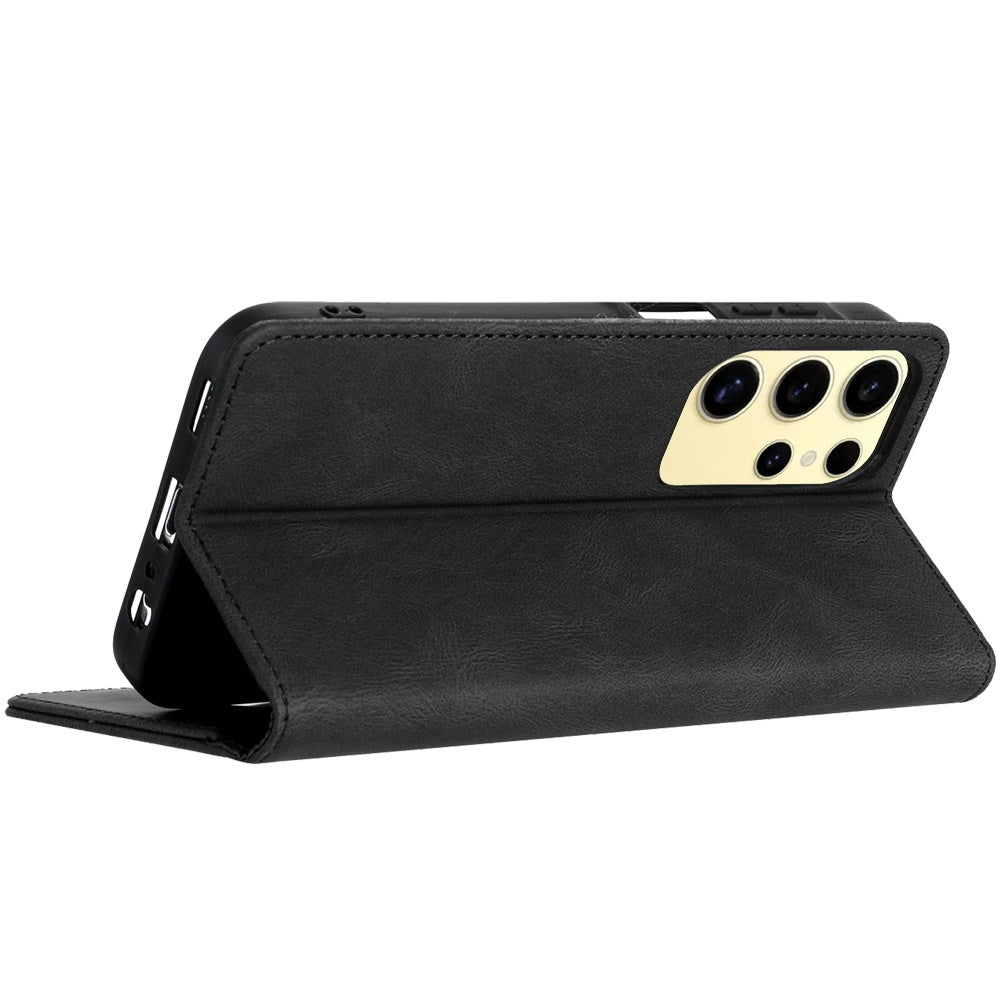 For Motorola Moto G 5G 2024 PU Vegan Leather Wallet Card Holder Magnetic Closure Shockproof Protection Secure Grip ID Cash Storage Case Cover Hotpink