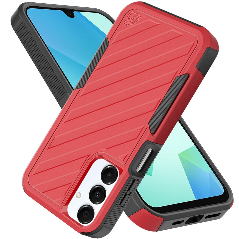 For Apple iPhone SE 4 Hybrid lined shockproof dual layer Rugged 2in1 Hard PC & Silicone TPU Non Slip Textured Tough Armor Case Cover