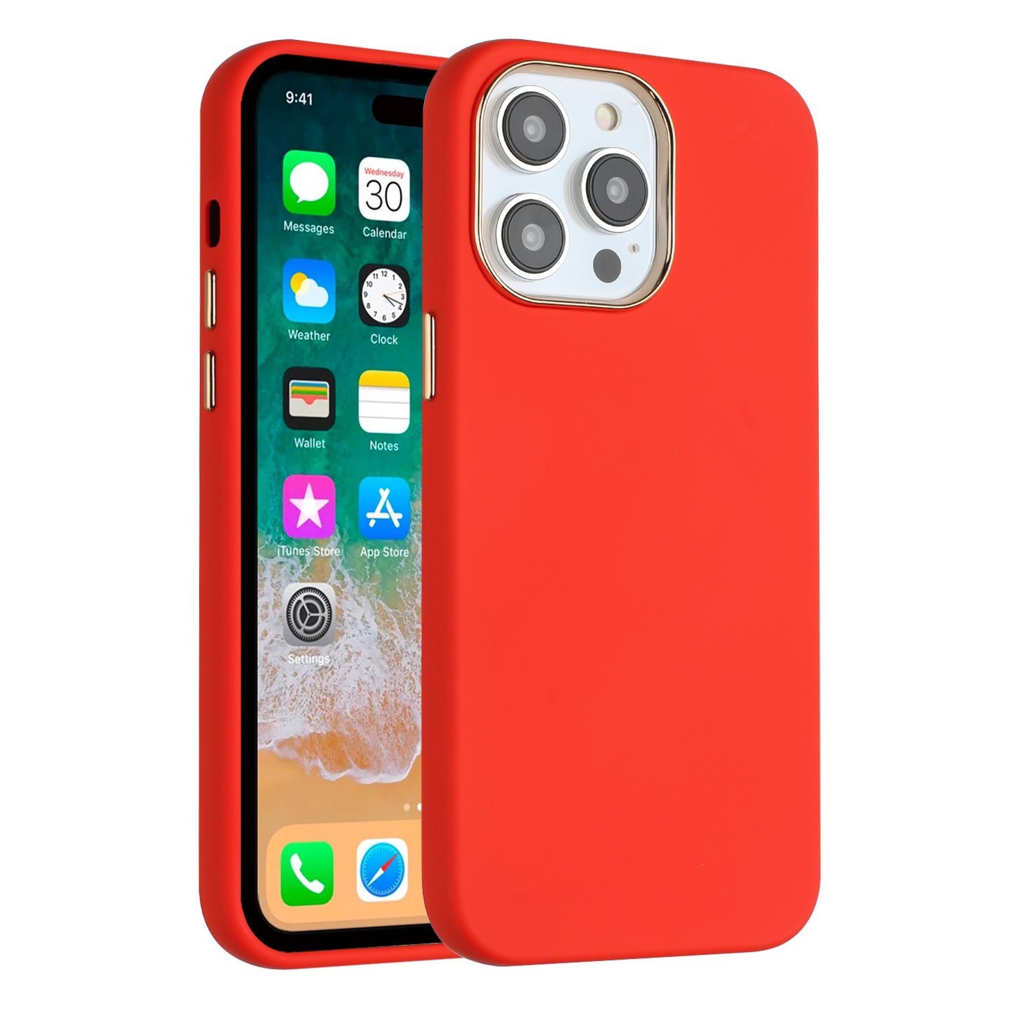 For Apple iPhone 11 Pro Max Slim Classic Hybrid Around Rubber Gummy Gel Slick Hard PC Silicone TPU Chromed Button Case Cover Black