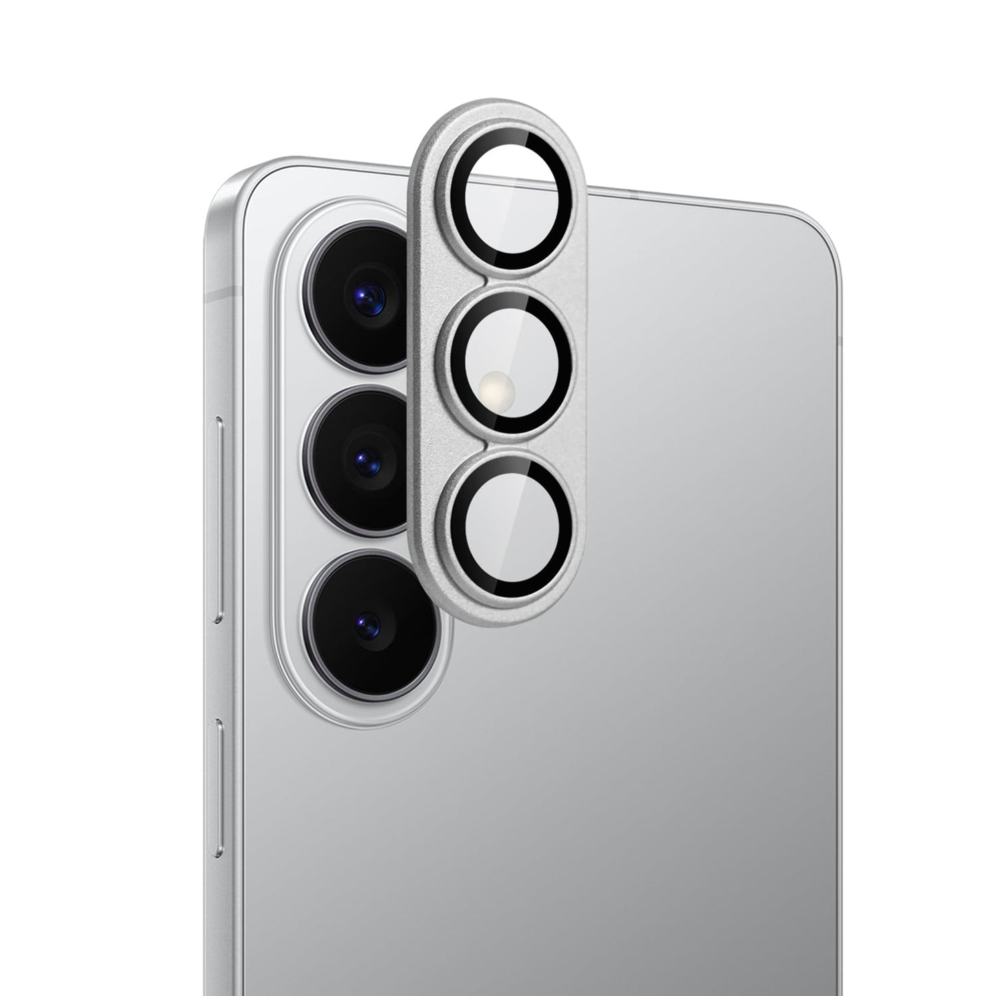 Camera Lens Protector for Samsung Galaxy S26+ /S26 Plus Camera Lens Protector Tempered Glass Metal Frame Scratch Resistant HD Clear Precision Fit