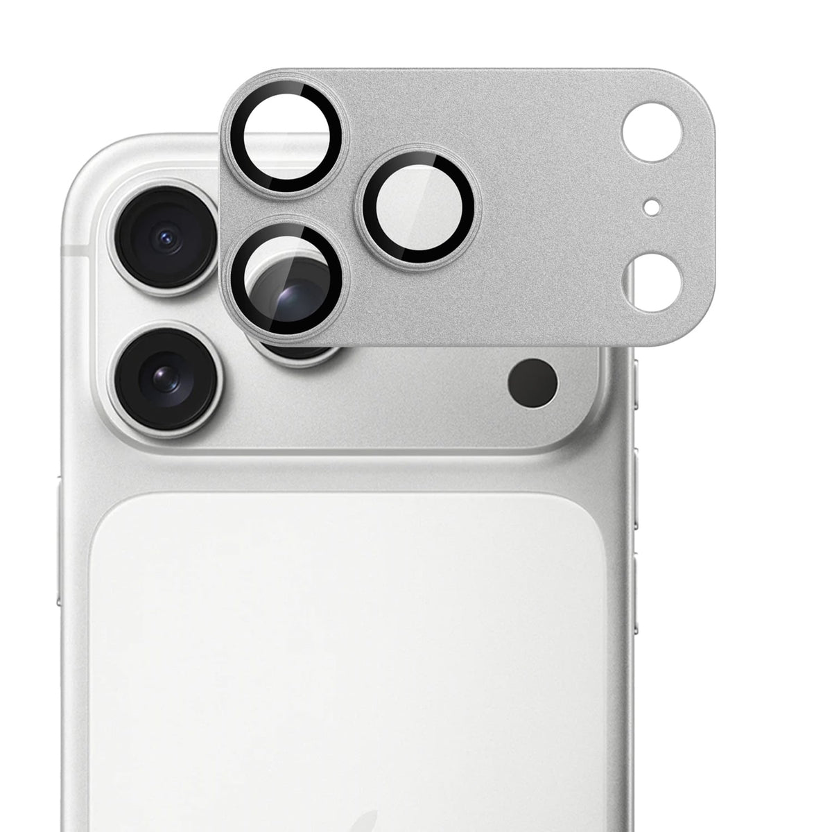Camera Lens Protector for Apple iPhone 17 Pro Camera Lens Protector Tempered Glass Metal Frame Scratch Resistant HD Clear Precision Fit