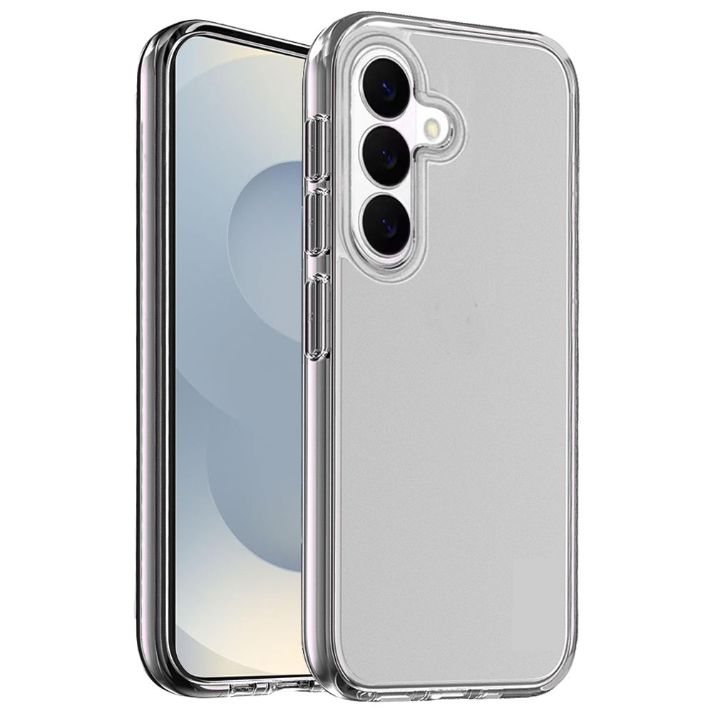 For Samsung Galaxy S26+ / S26 Plus Transparent Shock Absorption PC + TPU Rubber Gel Thick 3mm Hybrid Silicone Slim Fit Back Case Cover