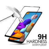 For Apple iPhone 11 Pro Max /XS Max (6.5") Tempered Glass Screen Protector [Full Coverage] Curved 9H Hardness Glass Protector Clear Black Screen Protector