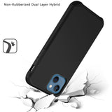 For Apple iPhone 13 /Pro Max Hybrid Dual Layer Armor Hard PC Soft TPU Rubberized Armor Shock Absorption Ultra Slim Fit  Phone Case Cover