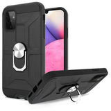 For Samsung Galaxy A33 5G Cases with Stand Kickstand Ring Holder [360° Rotating] Armor Dual Layer Work with Magnetic Car Mount  Phone Case Cover