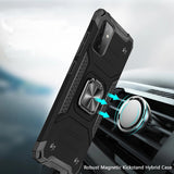 For Samsung Galaxy A13 4G Armor Hybrid with Ring Holder Stand Shockproof Heavy-Duty Rugged Dual Layer Hard PC + TPU  Phone Case Cover