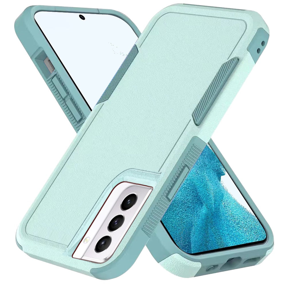 For Samsung Galaxy S22 Ultra Tough Hybrid Rugged Hard Shockproof Drop-Proof 3in1 Protection, Military Grade Design Phone Case Cover