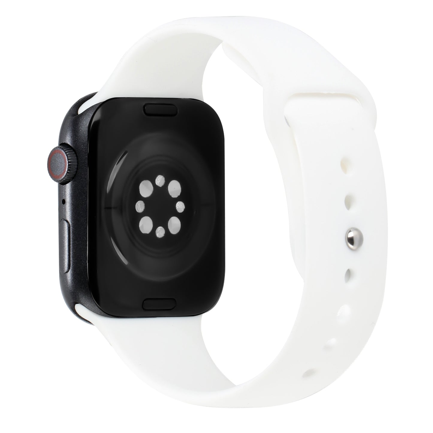 For Apple Watch Size 38/40/41mm Sport Bands Silicone Rubber TPU Replacement Band Strap for iWatch Series 7/SE/6/5/4/3/2/1 Phone Case Cover