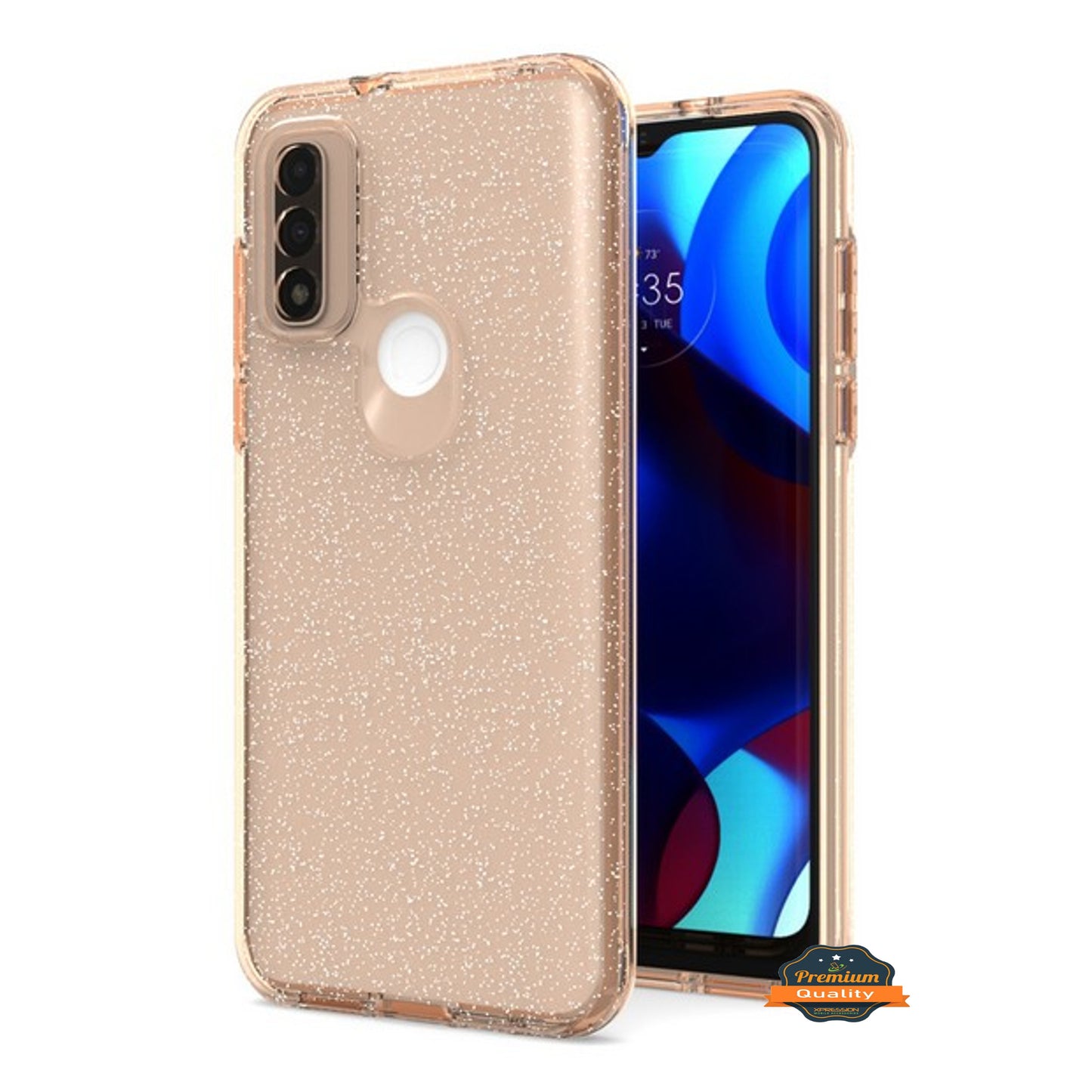 For Motorola Moto G Power 2022 Glitter Sparkle Bling Shiny Thin Ultra Slim Hybrid Shockproof Rubber Silicone Soft TPU Gel Protective Phone Case Cover