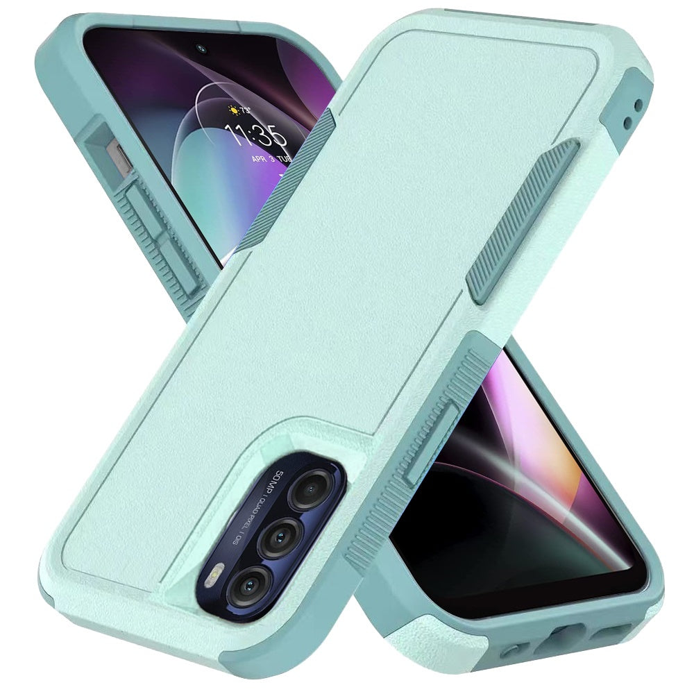 For Motorola Moto G 5G 2022 Tough Hybrid Rugged Hard Shockproof Drop-Proof Protection, Military Grade Armor Design Phone Case Cover
