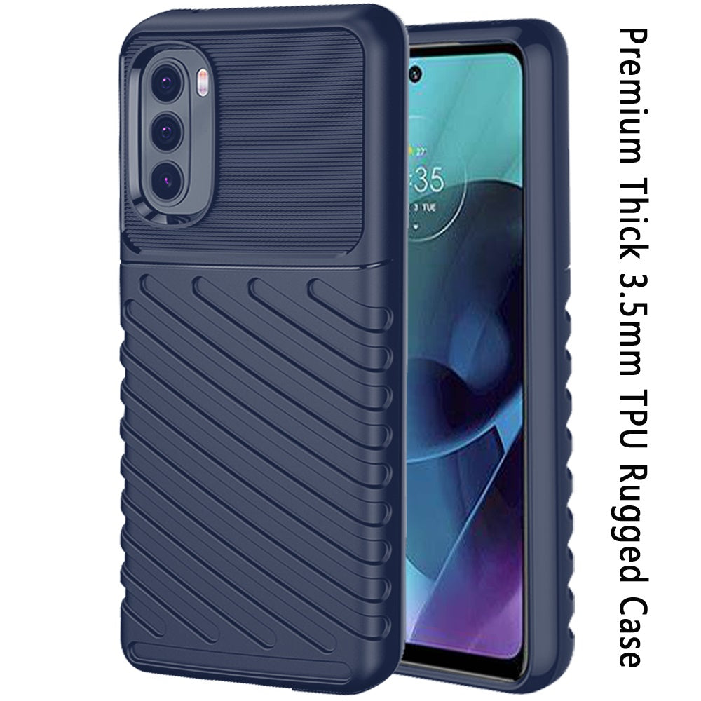 For Motorola Moto G Stylus 2022 Rugged Hybrid Hard PC Soft Silicone Gel TPU Bumper Texture Shockproof Anti Slip Protective Phone Case Cover