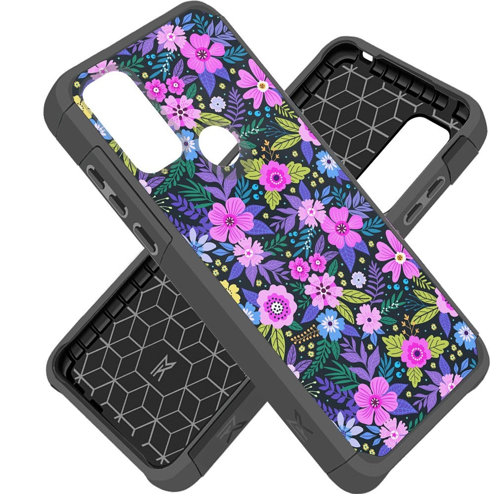 For Motorola Moto G Power 2022 Ultra Slim Corner Protection Shock Absorption Hybrid Dual Layer Hard PC + TPU Rubber Armor Phone Case Cover