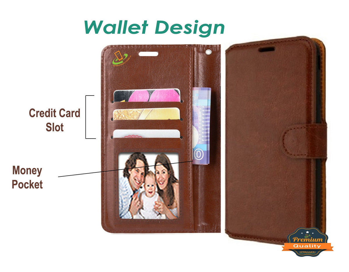 For Apple iPhone 13 /Pro /Mini Leather Wallet Case with Credit Card Holder Storage Lanyard Kickstand & Magnetic Flip Protective Phone Case Cover