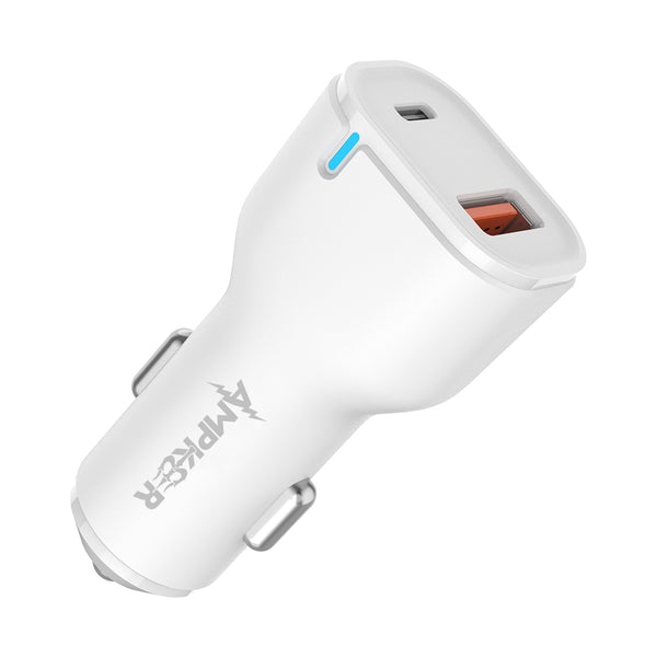 ednet - Quick Charge 3.0 Auto-Ladeadapter - Car - Dual Port 