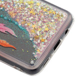 For LG K31 /Aristo 5/Fortune 3/Tribute Monarch /Phoenix 5/Risio 4/K8x Quicksand Liquid Glitter Bling Hybrid Sparkle Protector Skin Dreamcatcher Phone Case Cover