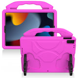 Case for Amazon Kindle Fire HD 7 Hybrid Shockproof Thumbs Up Kickstand Anti-slip Rubber TPU Rugged Kid-Friendly Bumper Tablet Pink Tablet Cover