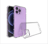 For Apple iPhone 12 Pro Max (6.7") Transparent Hybrid Shatterproof Design Thick Soft TPU Slim Fit Drop Protection Cushion Bumper Clear Phone Case Cover