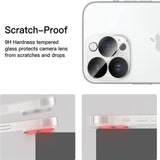 For Apple iPhone 11/12/13/14/Plus Pro Max Tempered Glass Camera Lens Protector Ultra HD, 9H Hardness, Scratch Resistant Back Camera Protection  Screen Protector
