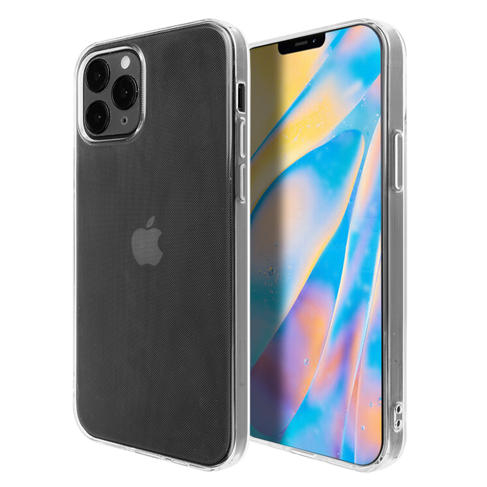 For Apple iPhone 14 /Pro Max Crystal Clear Transparent TPU Flexible Rubber Silicone Slim Skin Phone Case Cover