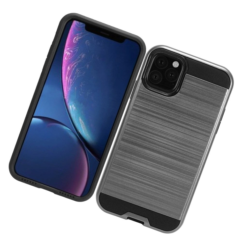 For Apple iPhone 14 /Plus Pro Max Brushed Texture Slim Hybrid Shockproof Dual Layer Hard PC & TPU Armor Rugged Phone Case Cover