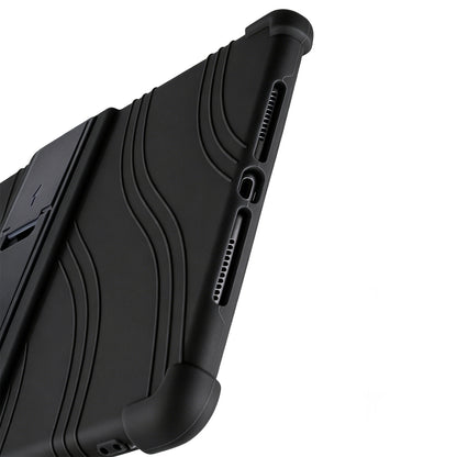 Tablet Case for Apple iPad 9th 8th 7th Gen (10.2 inch) Thick Shockproof Silicone Heavy Duty Rugged Hybrid Full Body Drop Protection Detachable Stand Cover