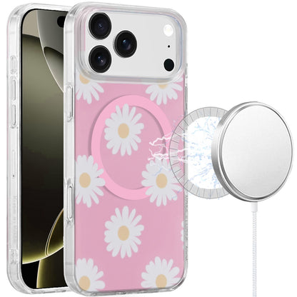 For Apple iPhone 17E /16E Stylish Pattern Fashion IMD Printed Design TPU Double Layer Slim Shockproof with Magnetic Back Case Cover