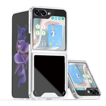 For Samsung Galaxy Z Fold 7 Slim Hybrid Clear Hard PC + Rubber TPU Acrylic Back Bumper Shockproof Thin Protective Case Cover