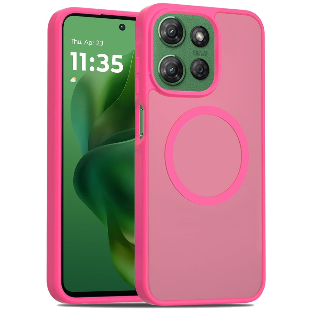 For Motorola Moto G Power 5G 2027 MagSafe Compatible Case Hybrid Soft TPU Bumper Hard Translucent Matte Back Slim Shockproof Case Cover