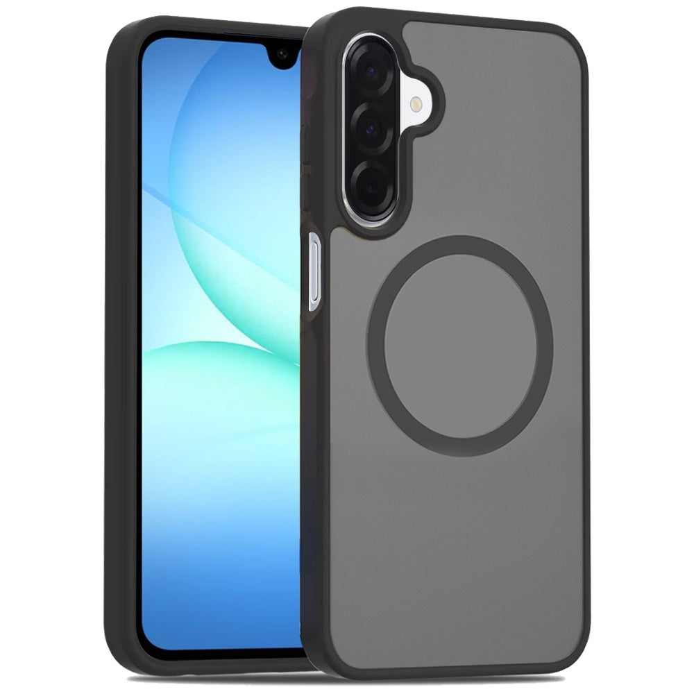 For Samsung Galaxy A17 5G MagSafe Compatible Case Hybrid Soft TPU Bumper Hard Translucent Matte Back Slim Shockproof Case Cover