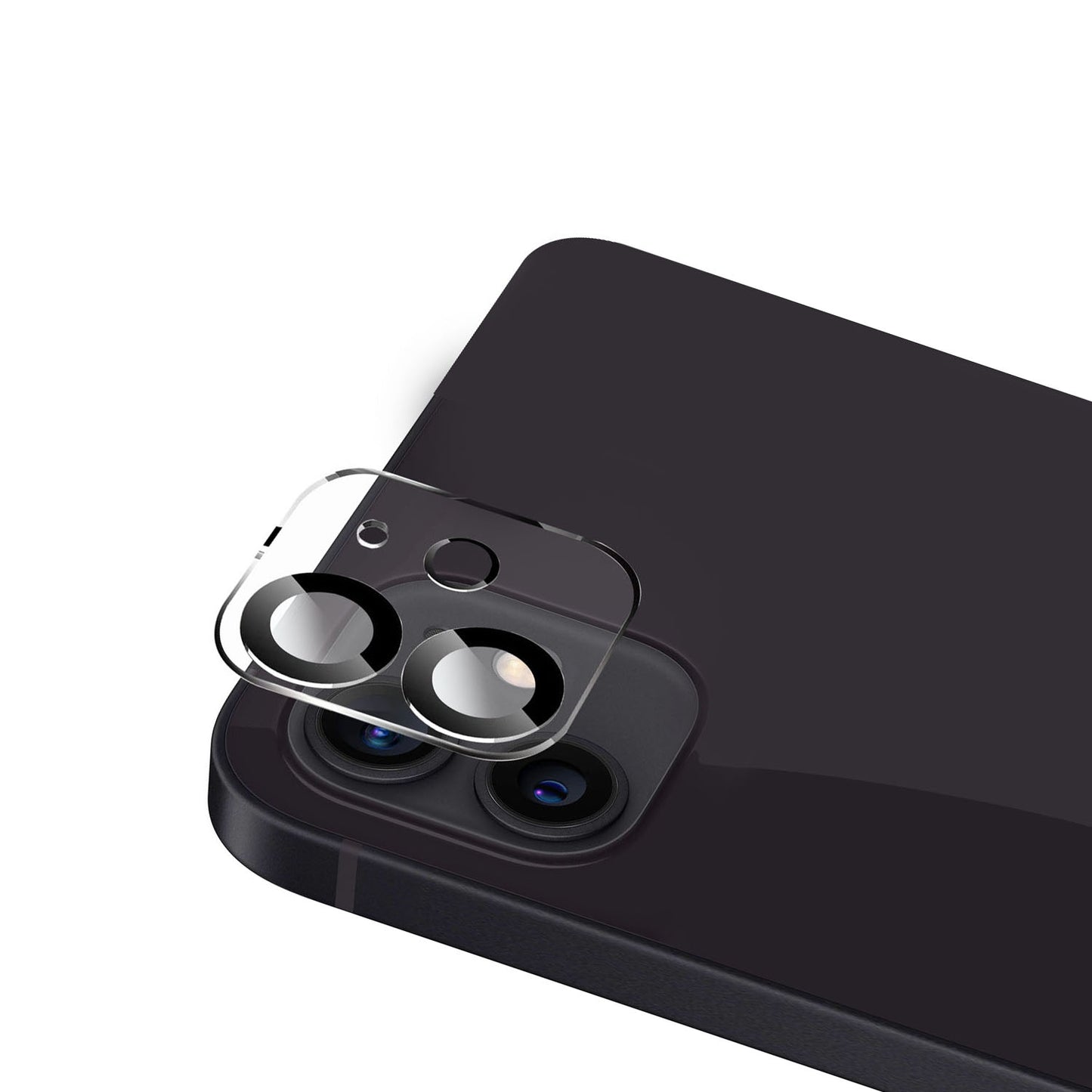 Camera Lens Protector for Samsung Galaxy A27 Camera Lens Protector Tempered Glass Transaprent Black Edge Case-Friendly Ultra-Thin Clear