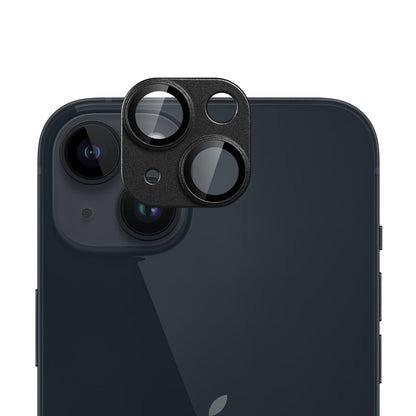 Camera Lens Protector for Apple iPhone 15 Camera Lens Protector Tempered Glass Metal Frame Scratch Resistant HD Clear Precision Fit