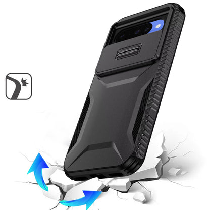 Phone Case for Google Pixel 11 /11 Pro Shockproof Hybrid Rugged Grip Camera Window Guard Window Protective Heavy Duty Slim Textured Design Cover