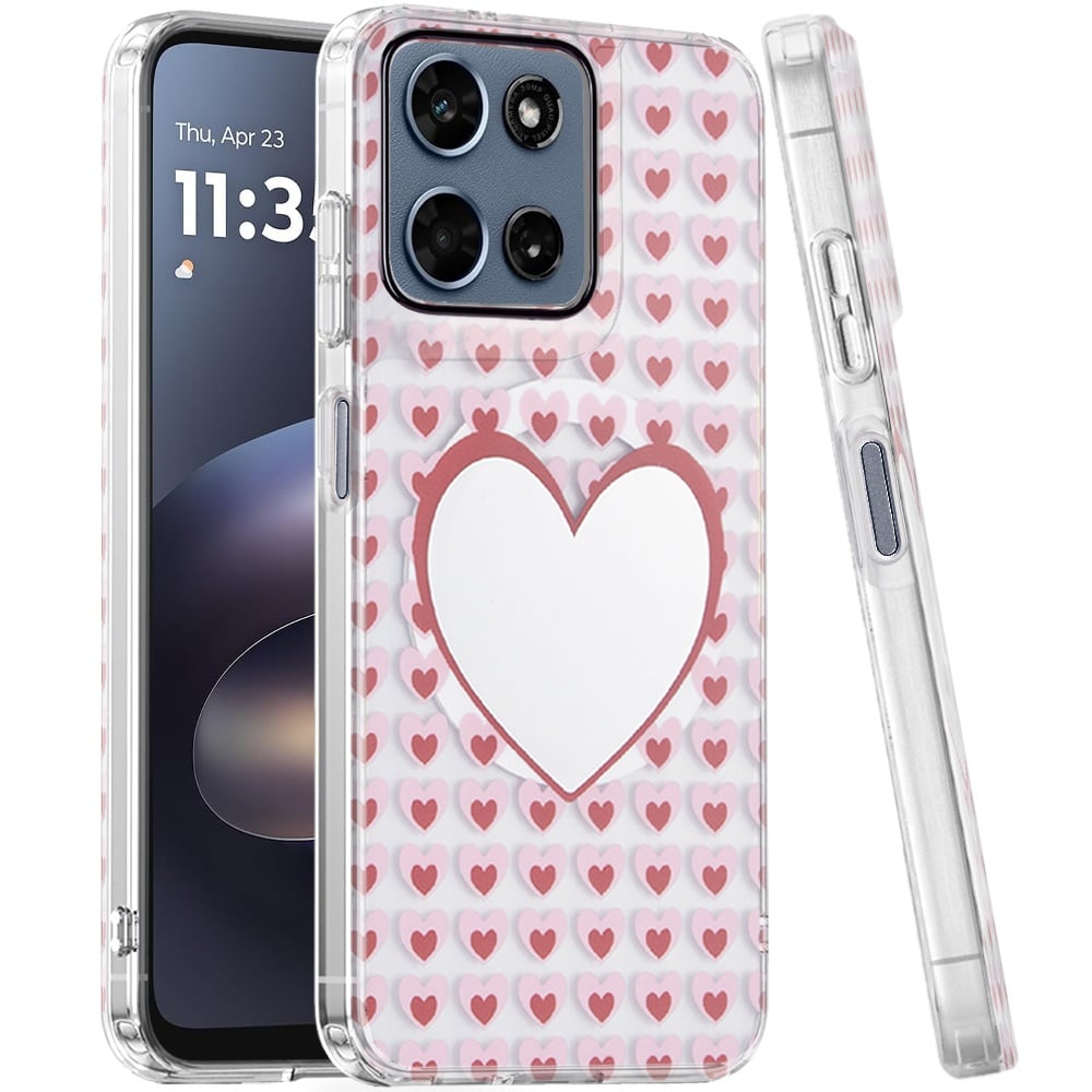 Phone Case for Motorola Moto G 5G 2026/ 2025 Stylish Design Shockproof Magnetic Magsafe Compatible TPU IMD Print Rugged Grip Drop Protection Slim Fashion Cover