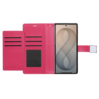 Phone Case for Samsung Galaxy Z Fold 8 Ultra Wallet Credit Card Holder Hybrid Slim Protective Dual Function Storage PU Leather Flip Pouch Cover