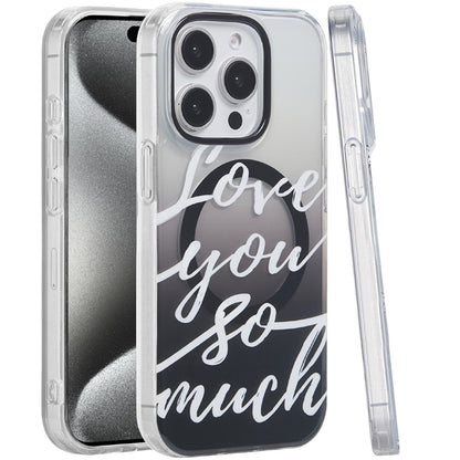 For Apple iPhone 16 Pro Max Durable Fashion IMD Printed Design TPU Slim Shockproof Protective Case with Stylish Pattern Case Cover