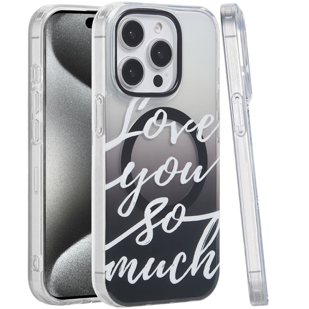For Apple iPhone 16 Pro Max Durable Fashion IMD Printed Design TPU Slim Shockproof Protective Case with Stylish Pattern Case Cover