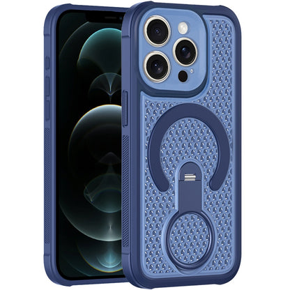 Phone Case for Apple iPhone 12 Pro Max Magnetic Honeycomb Hybrid Rugged Armor Ring Kickstand Dual Layer Shock Absorbing Hard PC Soft TPU Cover