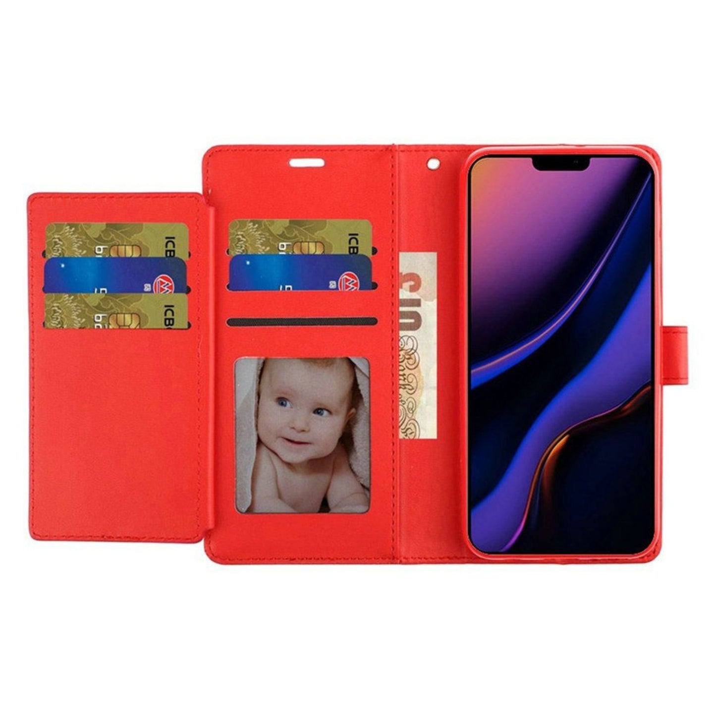 Phone Case for Google Pixel 10A Wallet Credit Card Holder Leather Grip Shockproof Hybrid Protective Style Durable Flip Pouch Cover