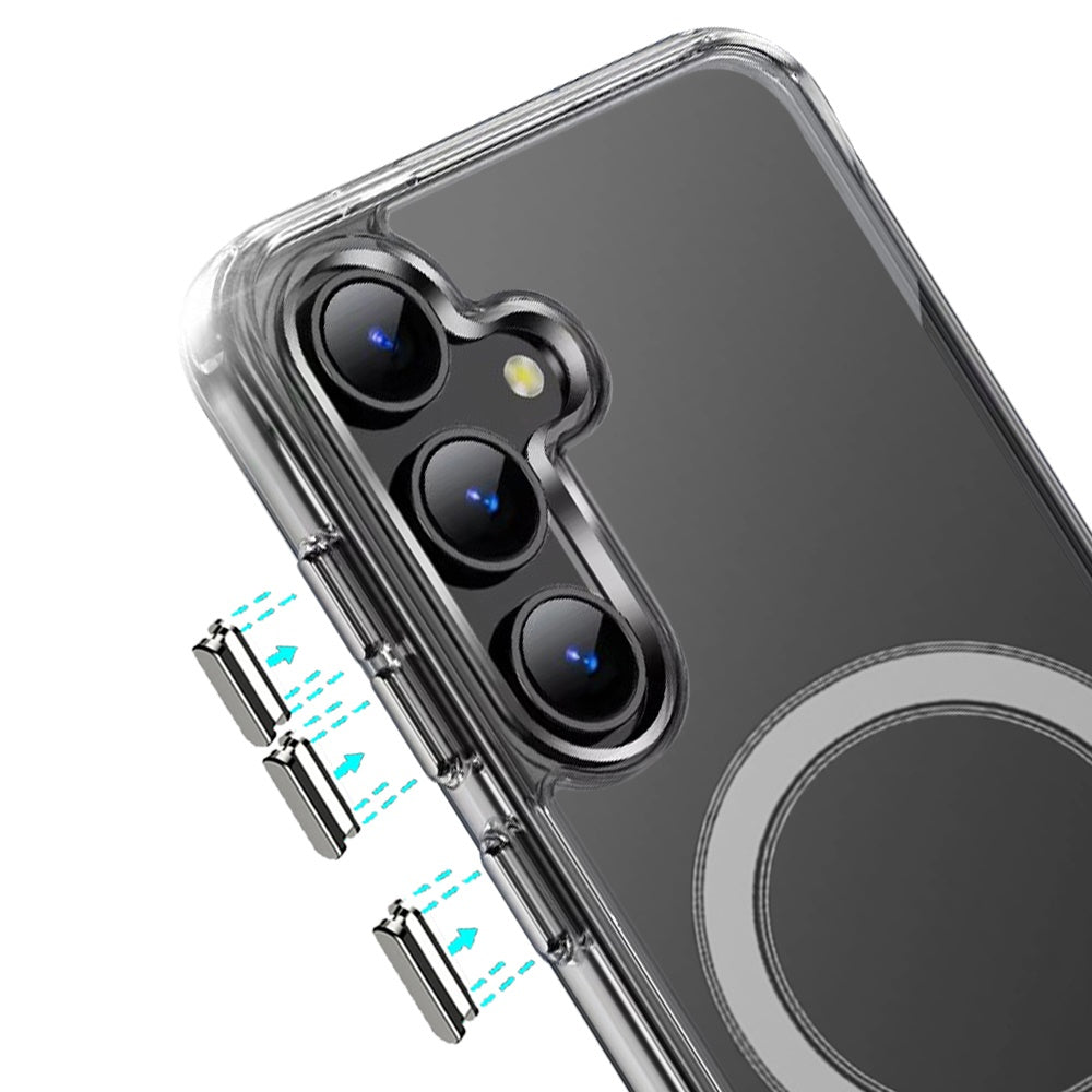 For Apple iPhone 17E /16E Clear Magnetic Case with Built-in Magnets Compatible with MagSafe Slim Soft TPU Bumper Case Cover Clear