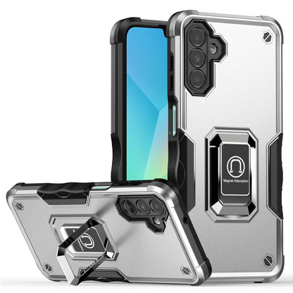 Hybrid Stand Magnetic Ring Holder Kickstand Heavy Duty Rugged Drop Silicone & Hard PC Shockproof