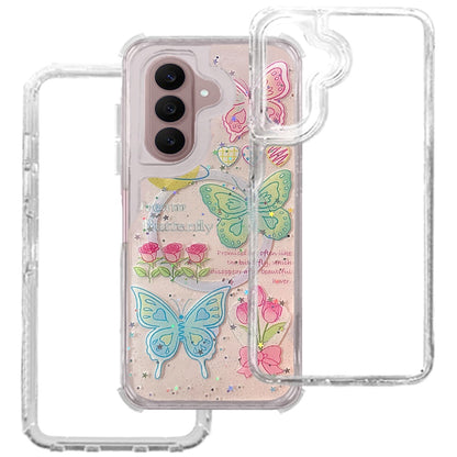 Phone Case for Samsung Galaxy S26 FE /Fan Edition Magnetic Hybrid Fashion Printed Pattern Artwork Stylish Printed Design Dual Layers TPU Rubber SIlicone Hard PC Cover